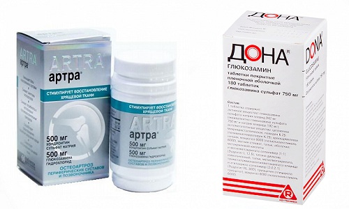 Артра и Дона - лекарственные средства, предназначенные для терапии заболеваний опорно-двигательного аппарата, в частности суставной ткани